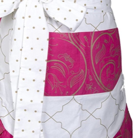 NWT Fuchsia Moroccan Apron - Picture 3 of 3